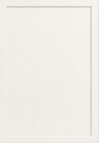Slim Shaker White sample door
